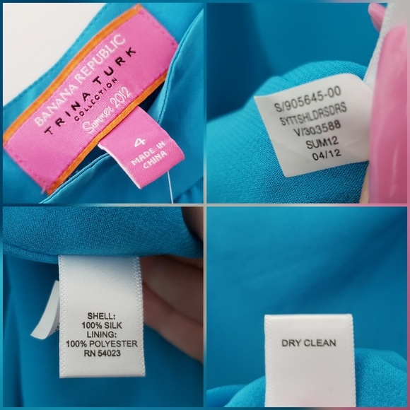 Trina Turk Banana Republic One Shoulder Dress - Picture 2 of 8